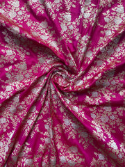 Fuchsia Pink Banaras Saree