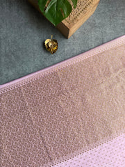 Pastel Lilac Georgette Banaras Saree